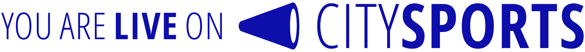 You Are Live On CitySports (Logo)